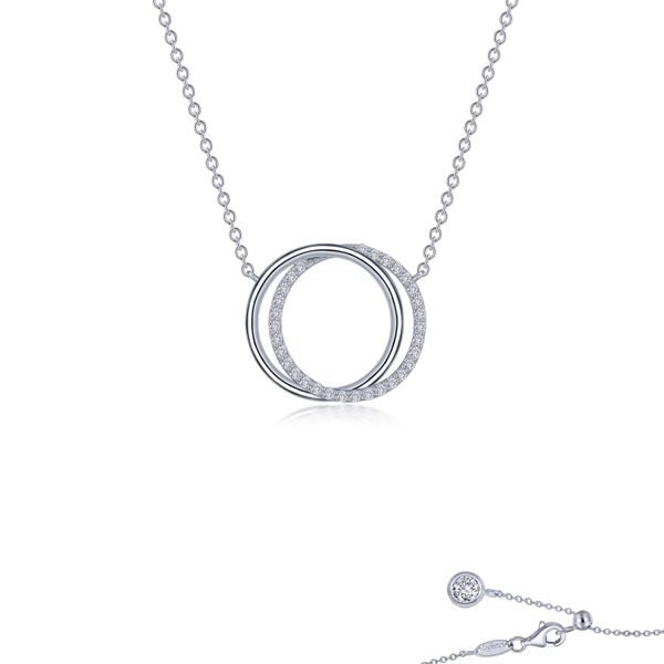 Sterling Silver Interlocking Circles Necklace Don's Jewelry & Design Washington, IA