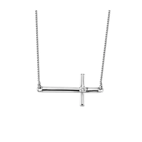 Sterling Silver Cross Necklace Don's Jewelry & Design Washington, IA