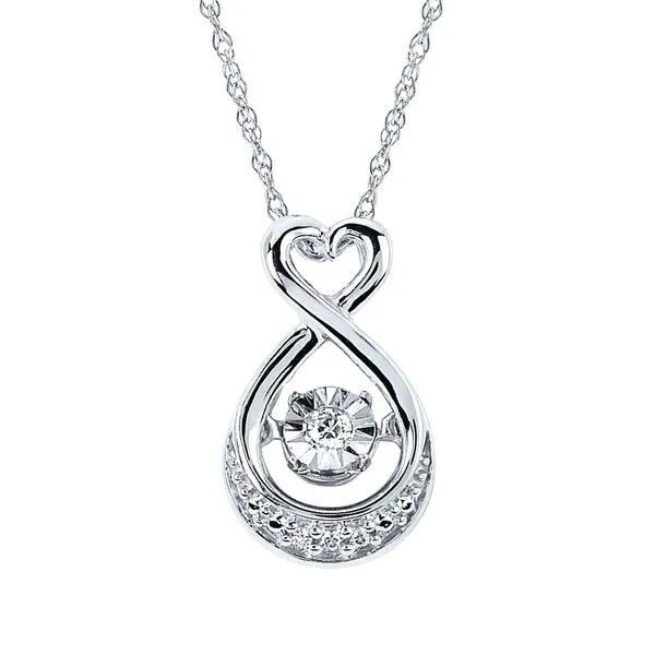 Sterling Silver Diamond Necklace Don's Jewelry & Design Washington, IA