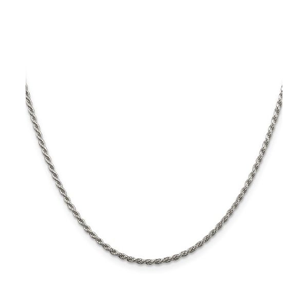 Sterling Silver Rope Chain Don's Jewelry & Design Washington, IA