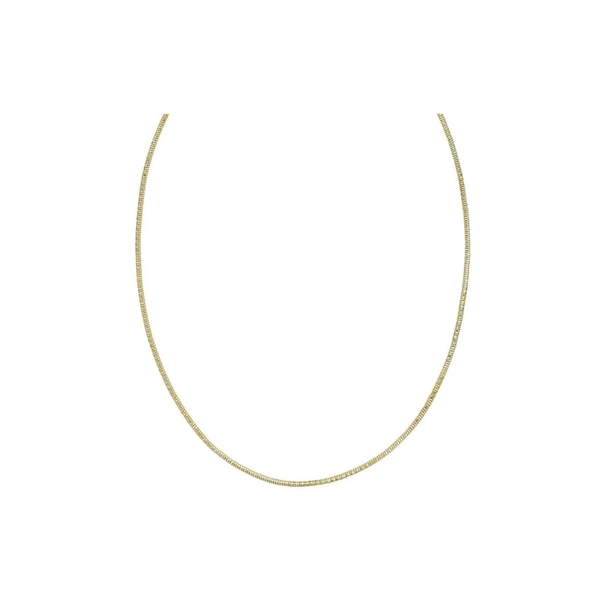 Gold Over Silver 1.9mm Sparkle Snake Chain Don's Jewelry & Design Washington, IA