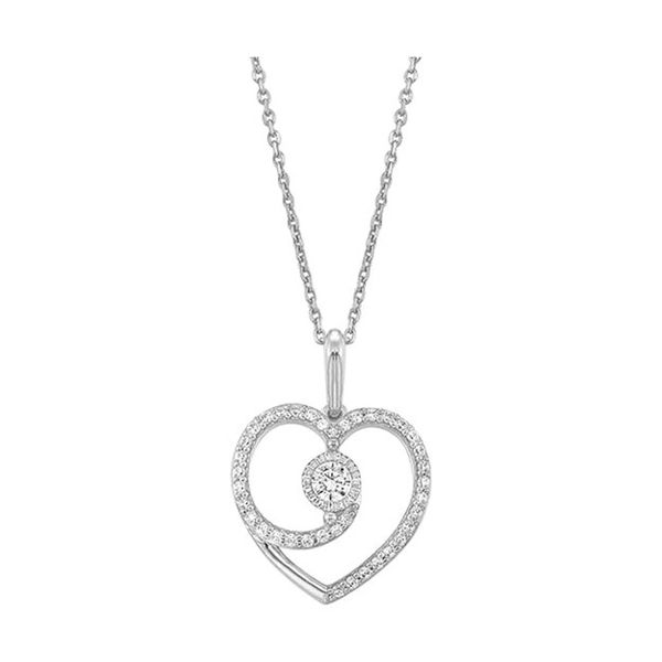 Sterling Silver Diamond Necklace Don's Jewelry & Design Washington, IA