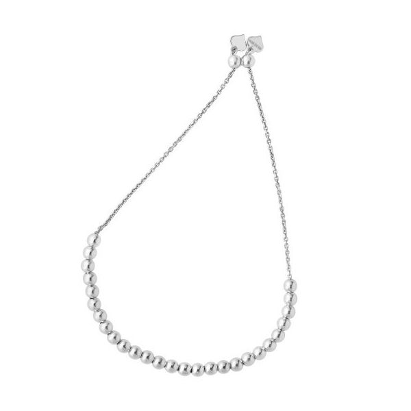 Sterling Silver Adjustable Round Bead Bracelet Don's Jewelry & Design Washington, IA