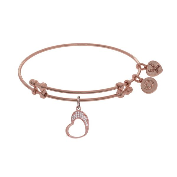 Pink Open Heart Angelica Bracelet Don's Jewelry & Design Washington, IA