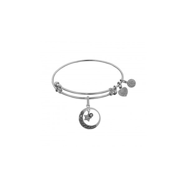 Brass White Love You to the Moon & Back Bracelet Don's Jewelry & Design Washington, IA
