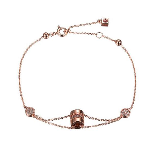 Rose Gold Plate CZ Bracelet Don's Jewelry & Design Washington, IA