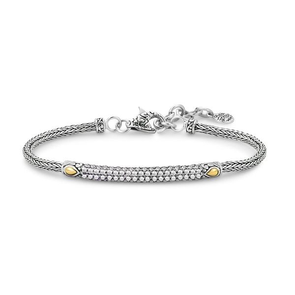 Sterling Silver White Topaz Bracelet Don's Jewelry & Design Washington, IA