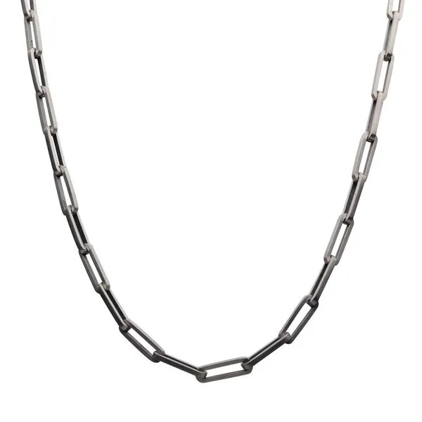 Steel Paperclip Link Chain Necklace Don's Jewelry & Design Washington, IA