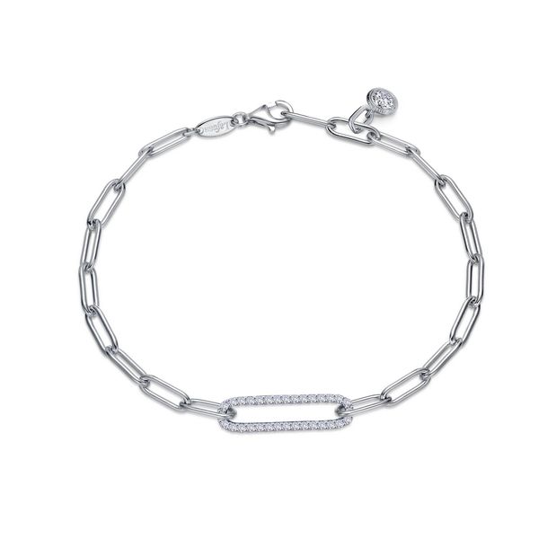 Sterling Silver Paperclip Bracelet Don's Jewelry & Design Washington, IA