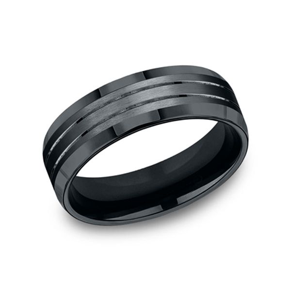 Men's 7mm Black Cobalt Ring Don's Jewelry & Design Washington, IA