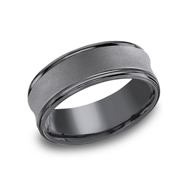 Men's 7.5mm Concave Tantalum Ring Don's Jewelry & Design Washington, IA