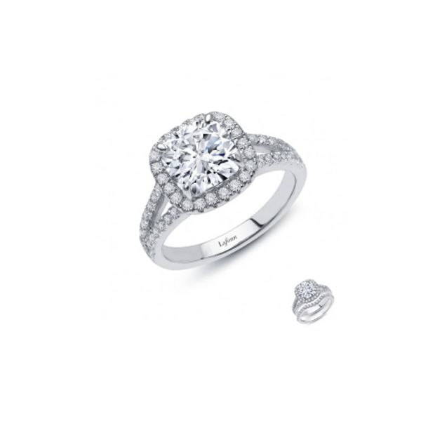 Sterling Silver Simulated Cushion Cut Diamond Ring Don's Jewelry & Design Washington, IA
