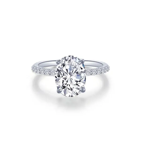 Oval Solitaire Ring Don's Jewelry & Design Washington, IA