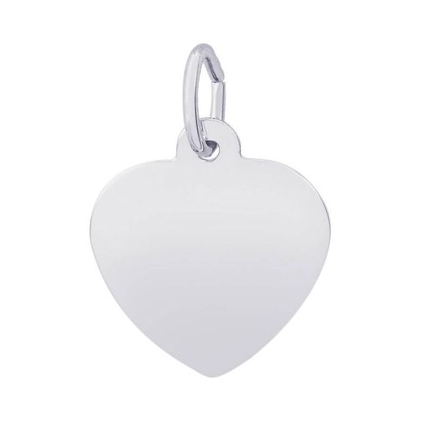 Sterling Silver Heart Charm Don's Jewelry & Design Washington, IA