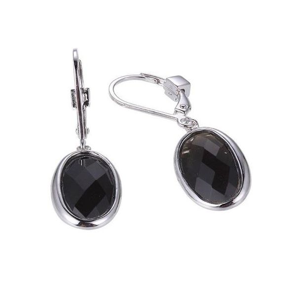 Sterling Silver Black Obsidian Earrings Don's Jewelry & Design Washington, IA
