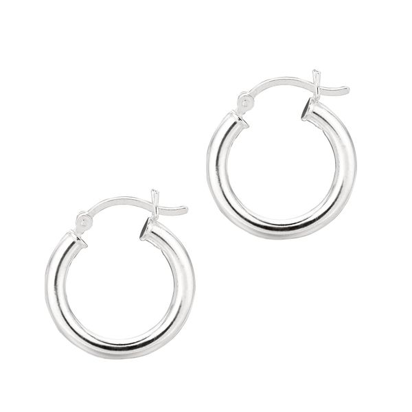 Sterling Silver Small Hoop Earrings Don's Jewelry & Design Washington, IA