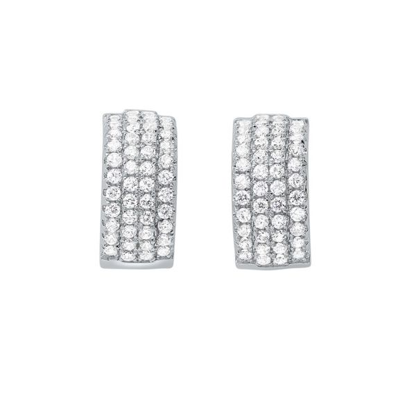 Sterling Silver CZ Earrings Don's Jewelry & Design Washington, IA