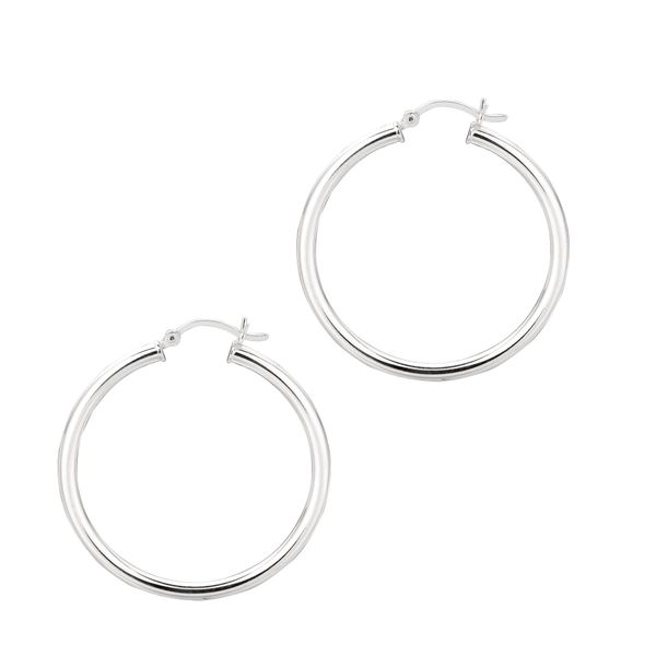 Sterling Silver Hoop Earrings Don's Jewelry & Design Washington, IA