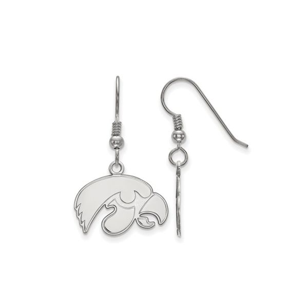 Sterling Silver Hawkeye Earrings Don's Jewelry & Design Washington, IA