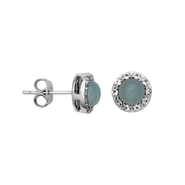 Sterling Silver Aquamarine Earrings Don's Jewelry & Design Washington, IA