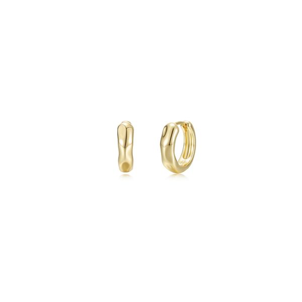 Molten Huggie Earrings Don's Jewelry & Design Washington, IA