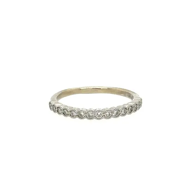 14K White Gold Diamond Band Double Diamond Jewelry Olympic Valley, CA