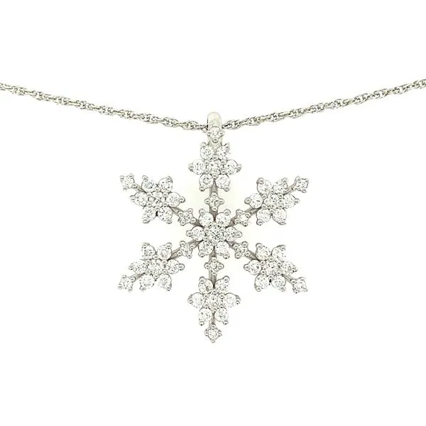 14K White Gold Diamond 
