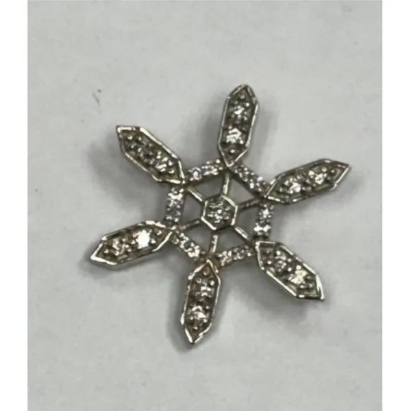 Stifel Sun Valley World Cup Finals Small Diamond Snowflake Necklace Double Diamond Jewelry Olympic Valley, CA