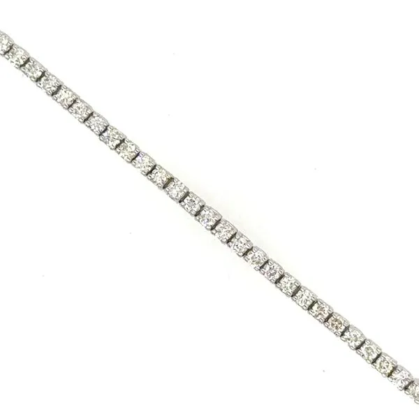 14K White Gold Diamond Tennis Bracelet Double Diamond Jewelry Olympic Valley, CA
