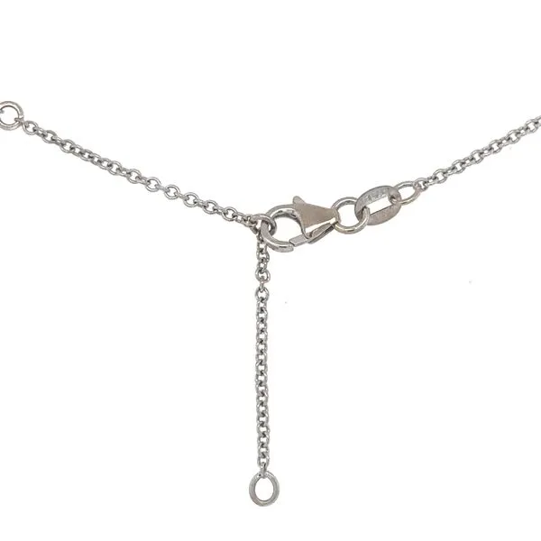14K White Gold Mother of Pearl