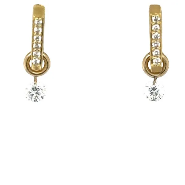 Earring Charm Double Diamond Jewelry Olympic Valley, CA