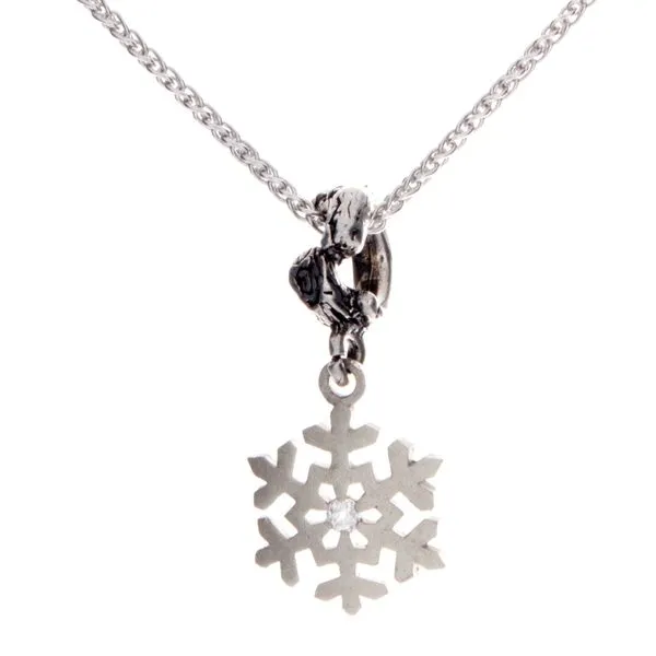 Solid Sterling Silver Snowflake Double Diamond Jewelry Olympic Valley, CA