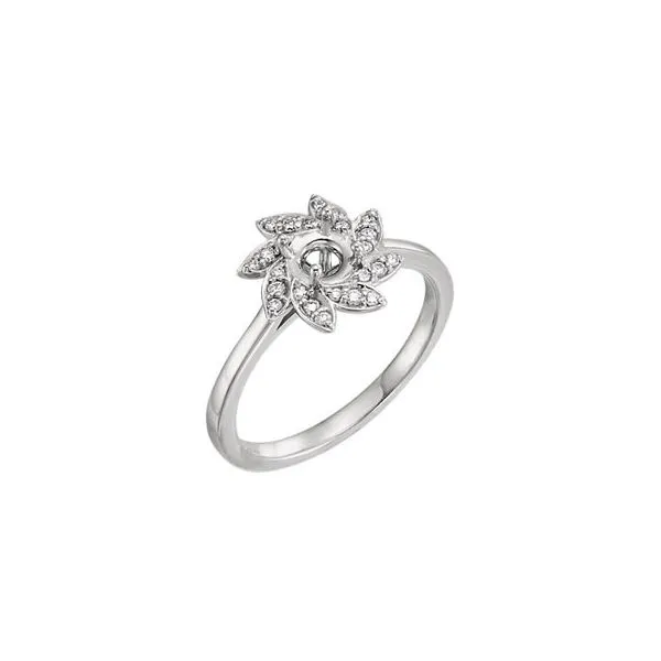 Stuller Engagement Ring Mounting 001-100-00590 Douglas Diamonds