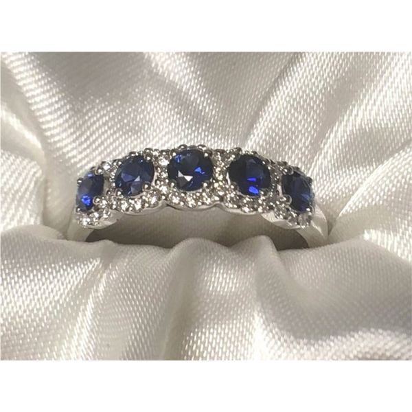 Blue Sapphire Fashion Ring Douglas Diamonds Faribault, MN