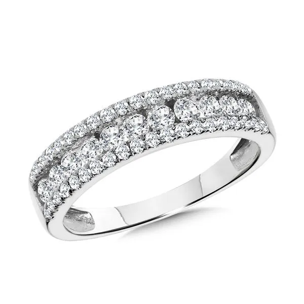 Three Row Diamond Band - 1 Carat Duke's Jewelers Springville, UT