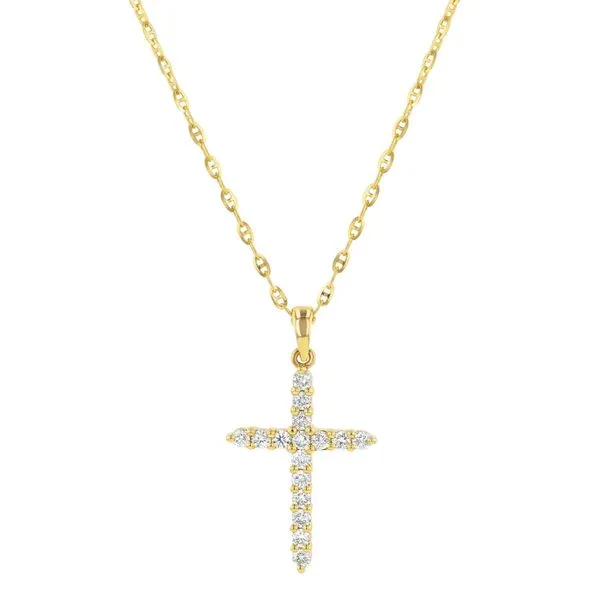 Dainty Diamond Cross Necklace Duke's Jewelers Springville, UT