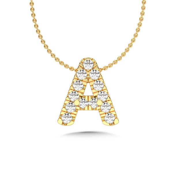 14K Yelllow Gold Natural Diamond 