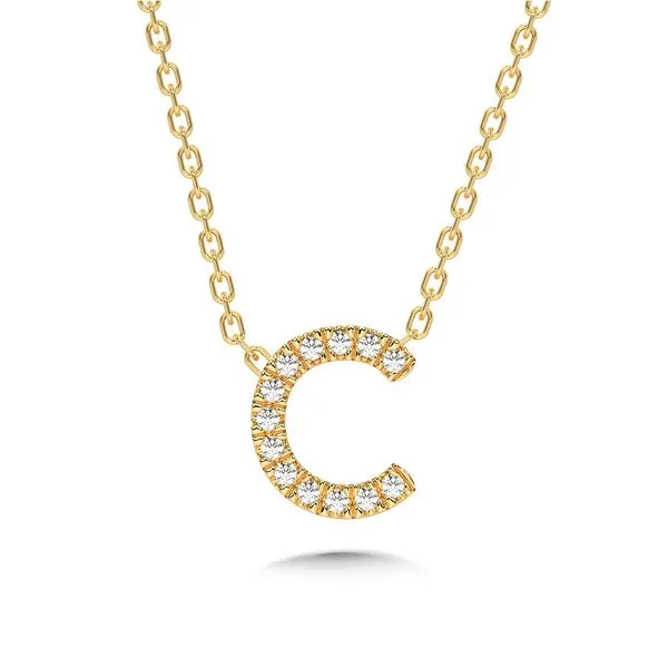 14K Yelllow Gold Natural Diamond 