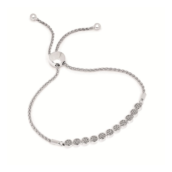 Adjustable Sterling Silver Bracelet Duke's Jewelers Springville, UT
