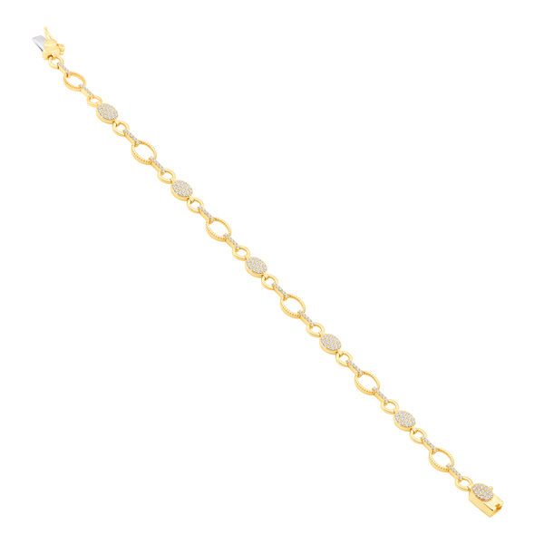 14K Gold Diamond Bracelet Duke's Jewelers Springville, UT