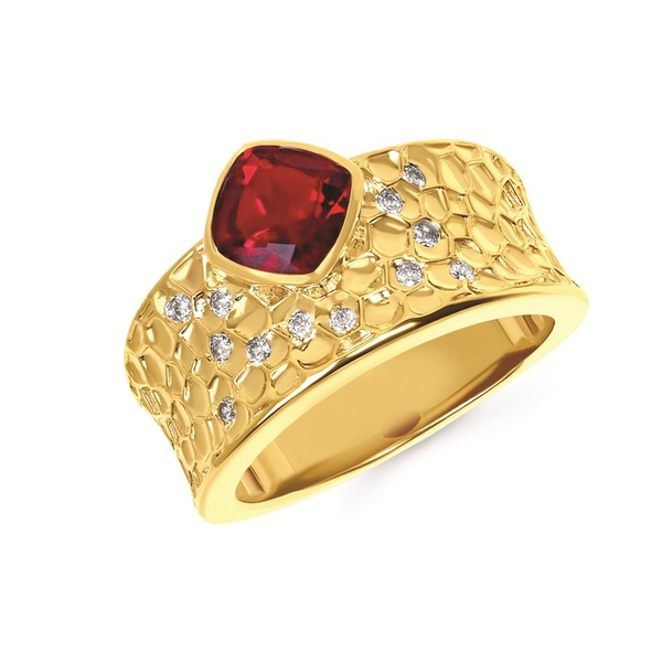 Colored Stone Ring Image 2 Duke's Jewelers Springville, UT