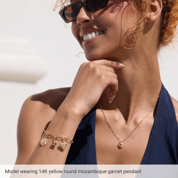 Colored Stone Pendant Image 2 Duke's Jewelers Springville, UT