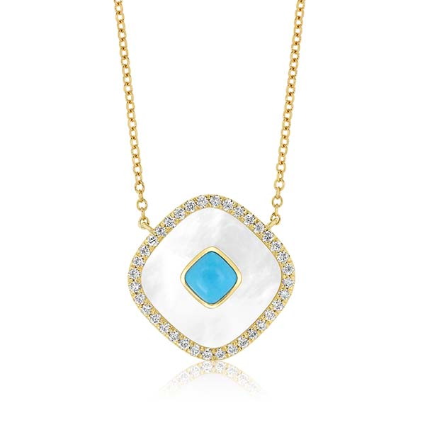 Colored Stone Necklace Duke's Jewelers Springville, UT