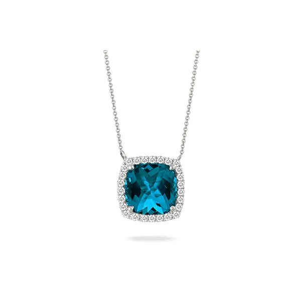 London Blue Necklace Elgin's Fine Jewelry Baton Rouge, LA