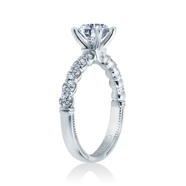 14K White Gold Verragio Renaissance Diamond Engagement Ring Image 2 Elgin's Fine Jewelry Baton Rouge, LA