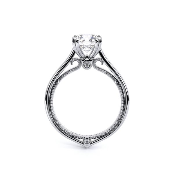 Verragio 18K White Gold Solitaire Style Engagement Ring Image 2 Elgin's Fine Jewelry Baton Rouge, LA