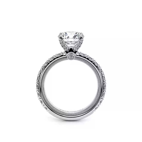 14K White Gold Verragio Tradition Diamond Engagement Ring Image 4 Elgin's Fine Jewelry Baton Rouge, LA