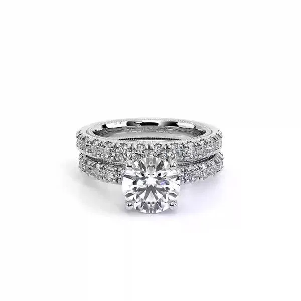 14K White Gold Verragio Tradition Diamond Engagement Ring Image 5 Elgin's Fine Jewelry Baton Rouge, LA