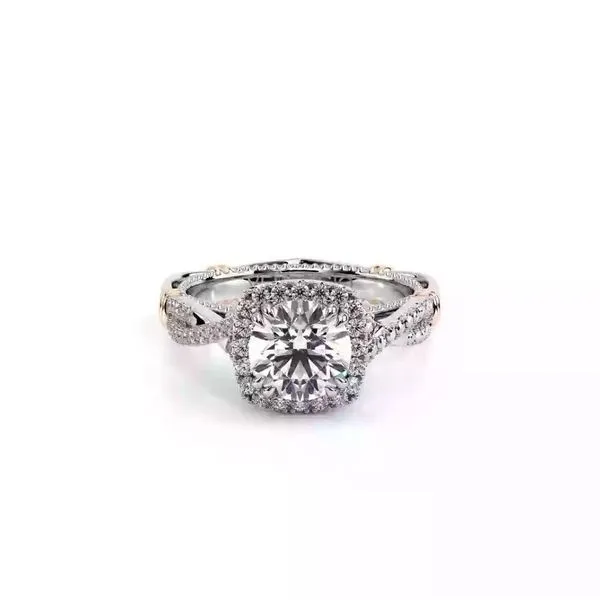 14K White Gold Verragio Parisian Diamond Engagement Ring Image 2 Elgin's Fine Jewelry Baton Rouge, LA