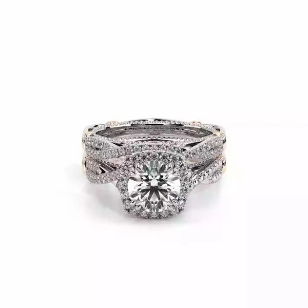 14K White Gold Verragio Parisian Diamond Engagement Ring Image 5 Elgin's Fine Jewelry Baton Rouge, LA